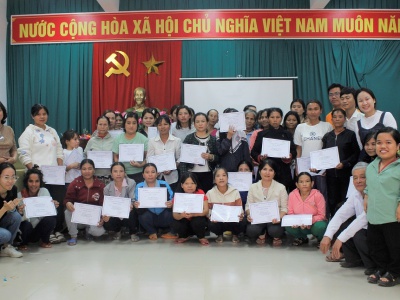 Thua Thien Hue: Training on gender-based violence for women with disabilities and their caregivers